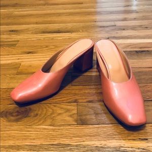 NEW Maryam Nassir Zadeh Mule Pink Sparkle 7.5/37.5